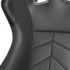 34902 DFX Fixed-Back Racing Seat [Black Vinyl] - image 4