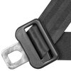 43321B 2 in. Lap Seat Belt, Retractable, Bolt-In [Black] - image 2
