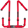44007B 2 in. Harness Belt, 4-Point, Bolt-In [Red]
