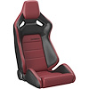 55080PR RRX Reclining Seats [Black Vinyl/Burgundy Vinyl] - image 1
