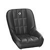 62201 Baja Low Back Fixed-Back Suspension Seat [Black Vinyl] - image 1