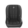 62202B Baja Low Back Fixed-Back Suspension Seat [Black Vinyl/Cloth] - image 2