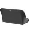 64401 42 in. Baja Bench Suspension Seat [Black Vinyl] - image 3