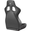64901F Evolution X Fixed-Back Racing Seat [Black/Carbon Vinyl Red Stitch] - image 3