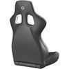64901FB Evolution X Fixed-Back Racing Seat [Black/Carbon Vinyl Black Stitch] - image 3