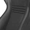 64901FB Evolution X Fixed-Back Racing Seat [Black/Carbon Vinyl Black Stitch] - image 4
