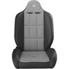 66419PR Baja RS Reclining Suspension Seats [Black Vinyl/Grey Cloth] - image 2