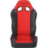 96670PR Baja XRS Reclining Suspension Seats [Black Vinyl/Red HD Vinyl] - image 2
