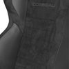 S25501WPR LG1 Reclining Seat, Wide [Black Vinyl/Microsuede] - image 4