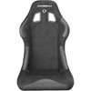 S29101 Forza Fixed-Back Racing Seat, Standard [Black Microsuede] - image 2