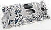 Street Warrior Aluminum Intake Manifold Small Block Chevy 262-400 with 1987-Up Aluminum Heads - image 2