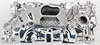 Street Warrior Aluminum Intake Manifold Small Block Chevy 262-400 with 1987-Up Aluminum Heads - image 3