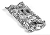 Street Warrior Intake Manifold for 1955-1986 Chevy Small Block 283ci-406ci [Polished] - image 1