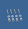PowerCharger Intake Manifold Adapter Kit Early To Late Model Chevy Small Block - image 1