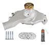 9212K Action +Plus Aluminum Water Pump Kit for Big Block Chevy, Short [Satin Finish] - image 1