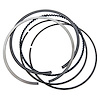 9000XX Gas Nitrided Piston Rings 90 mm Bore, 1.0mm, 1.2mm, 2.8mm Thickness [Single Piston Set]