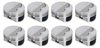 Pro Tru Street Pistons for Chevy Small Block [Flat Top, 4.040 in. Bore, 1.260 in. Height, -5.000 CC Volume] - image 2
