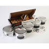 Pro Tru Street Pistons for Chevy Small Block [Dish, 4.060 in. Bore, 1.260 in. Height, -15.000 CC Volume] - image 1