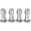 Chrome Mag Shank Lug Nuts 7/16" x 20 RH Closed End - image 2