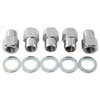 Chrome Mag Shank Lug Nuts 1/2" x 20 RH Open End - image 2
