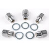 Chrome Mag Shank Lug Nuts 7/16" x 20 RH Closed End - image 2