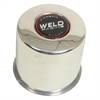 5.0 ID X 5 tall Blk Alum closed push-thru cap - image 1