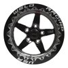 15X10 S71 Blk Ctr 5X120 7.5BS 51mm O/S Med- 2010+Camaro spl w/ brake mods SBL-Ultra Lite-Black-Conventional - image 2