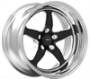 15X14.33 S71 Blk Ctr 5X4.5 5.5 -54mm O/S Med SBL-Ultra Lite-Black-Mickey Thompson - image 1