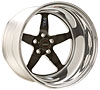 RT-S Wheel 17" x 11" 5 x 4.75 in. Bolt Pattern 7.8 in. Backspacing [Black] - image 1
