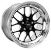 20x9.5 S77 Blk Ctr 5X4.5 2.5BS -70mm O/S Low - image 1