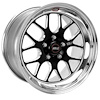 18x5.5 S77 Blk Ctr 5x4.5 2.2BS -27mm O/S Low - image 1