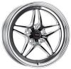 RT-S Series S81 Wheel [Size: 15" x 9"] Polished with Black Center - image 1