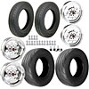 Draglite Wheel & Tire Kit 1979-93 Mustang w/4-Lug Includes: - image 1