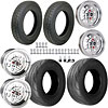 Draglite Wheel & Tire Kit 1979-93 Mustang w/5-Lug Includes: - image 1