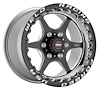 79MB-510E75SBL-MTB Street RT-S Series S79 HD Beadlock Wheel [Size: 15"x10"] Black Center w/Polished Shell Finish - image 1