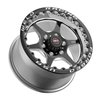 79MB-510E75SBL-MTB Street RT-S Series S79 HD Beadlock Wheel [Size: 15"x10"] Black Center w/Polished Shell Finish - image 3