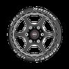 79LB7100E62SBL-BLACK Street RT-S Series S79 HD Beadlock Wheel [Size: 17"x10"] Black Center w/Polished Shell Finish - image 2