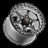 79LB7100E62SBL-BLACK Street RT-S Series S79 HD Beadlock Wheel [Size: 17"x10"] Black Center w/Polished Shell Finish - image 3