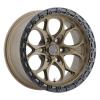 W106  Ledge Six Wheel Size: 20 X 9" Bolt Pattern: 6x135 [Satin Bronze/Satin Black Ring] - image 1