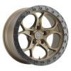W106  Ledge Wheel Size: 17 X 9" Bolt Pattern: 5x127 [Satin Bronze/Satin Black Ring] - image 1