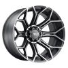 W112  Gradient Wheel Size: 24 X 14" Bolt Pattern: 8x170 [Satin Black Machined] - image 1