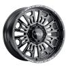 W114  Elicit Wheel Size: 20 X 9" Bolt Pattern: 5x127 [Gloss Black Milled] - image 1