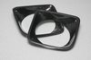 MSD-C10-HBZ1 Carbon Fiber Headlight Bezels 1967-1968 Chevy C10 Truck, Carbon Fiber Over Fiberglass [High Gloss Clear] - image 2