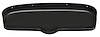 SQ0647795 Blank Slate Gauge Cluster Bezel 1961-1965 Ford F-100, Carbon Fiber [High Gloss Clear] - image 1