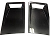 SQ5706594 Heat Extractor Inserts 1967-1979 Ford F-100, Carbon Fiber [High Gloss Clear] - image 1