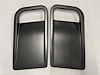 SQ6896626 Evolution-Series Heat Extractor Inserts 1967-1969 Chevy Camaro, Carbon Fiber [Low Gloss Satin Clear] - image 1