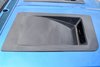 SQ7603948 Heat Extractor Inserts 1973-1987 GM C10 Truck, Carbon Fiber [Low Gloss Satin Clear] - image 3