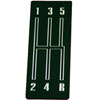 Shift Pattern Plate 1967-69 Camaro