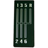 Shift Pattern Plate 1967-69 Camaro - image 1
