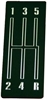 Shift Pattern Plate 1966-67 Chevelle - image 1